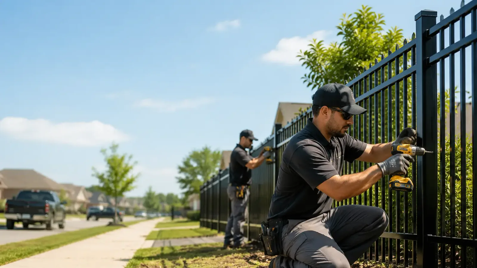 Metal Fence Installation in Trinity, NC